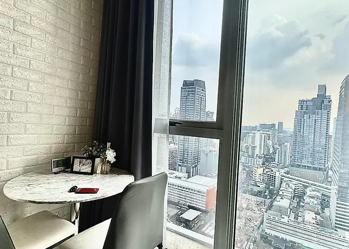 Appartement Luxury Highrise Stunning View Bts Nana Bangkok